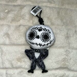 NWT Nightmare Before Christmas Jack Mad Dead Face Figural Bag Clip Disney